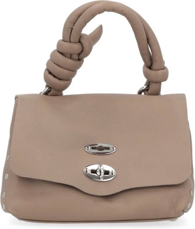 Zanellato Veren Knoop Mini Tote Tas Beige Dames