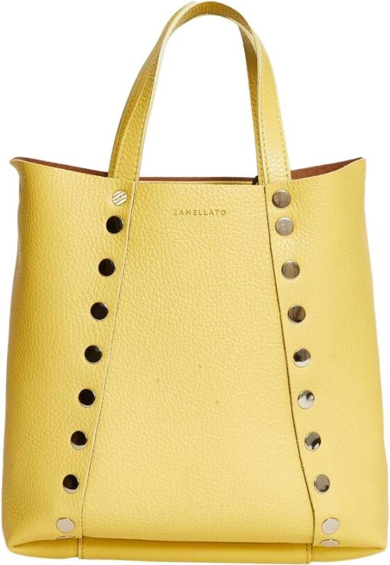 Zanellato Women Bags Handbag Giallo Aw22 Geel Dames