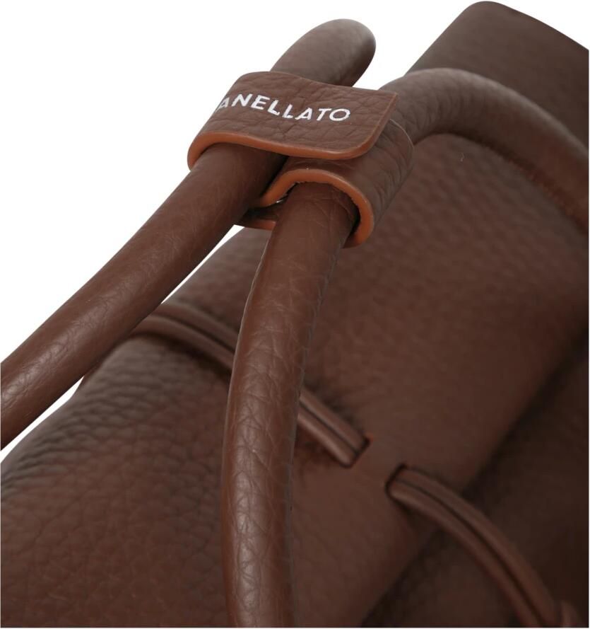 Zanellato Hobo bags Dotta Centauro Small Grained Leather Handbag in bruin - Foto 2