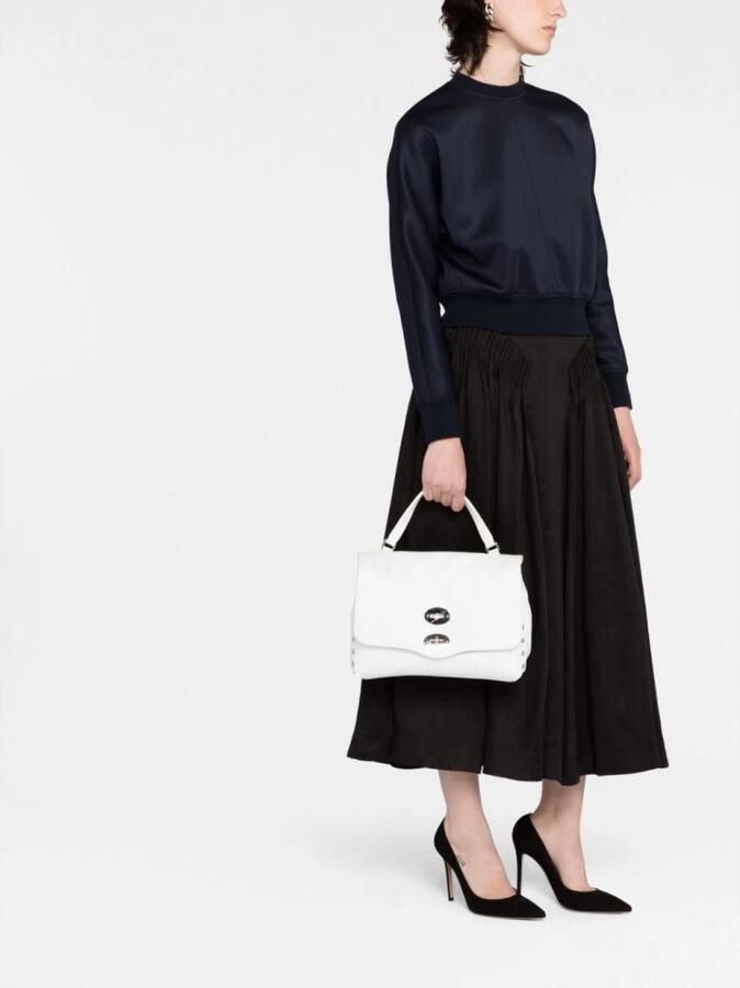 Zanellato Witte leren handtas Elegant en veelzijdig White Dames - Foto 11