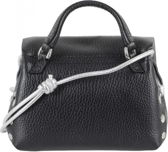 Zanellato Stijlvolle en gedurfde Mini Tassen met gelamineerde details Black Dames - Foto 2