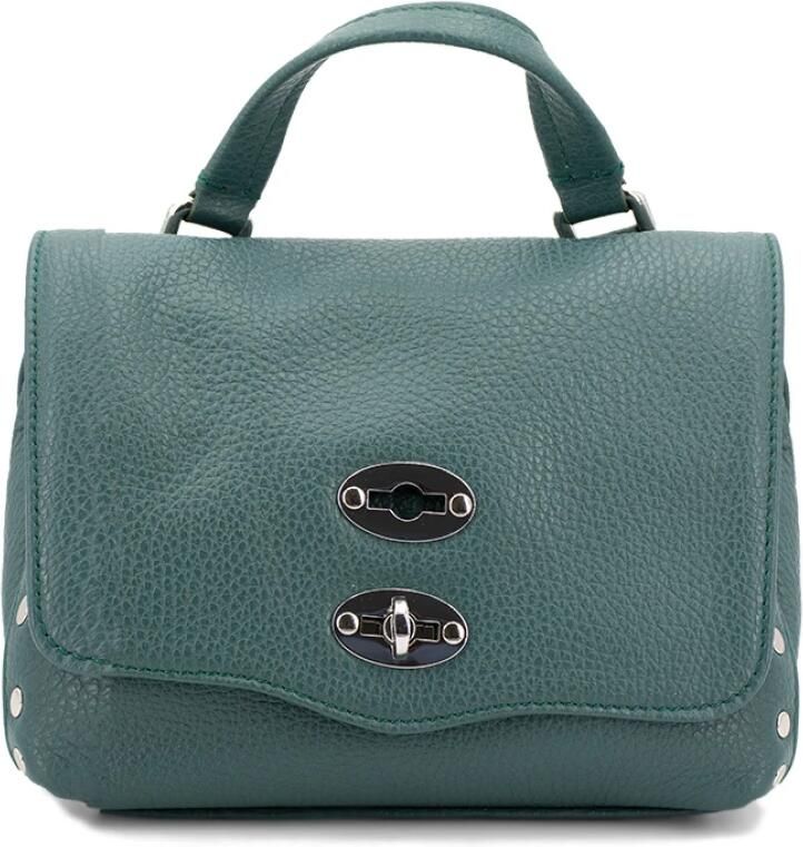 Zanellato Shoppers Postina Daily Baby Acca Green Bag in blauw
