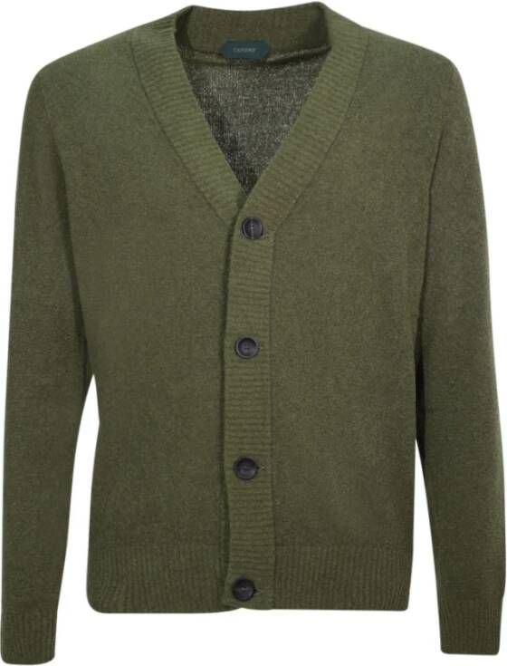 Zanone Cardigans Groen Heren