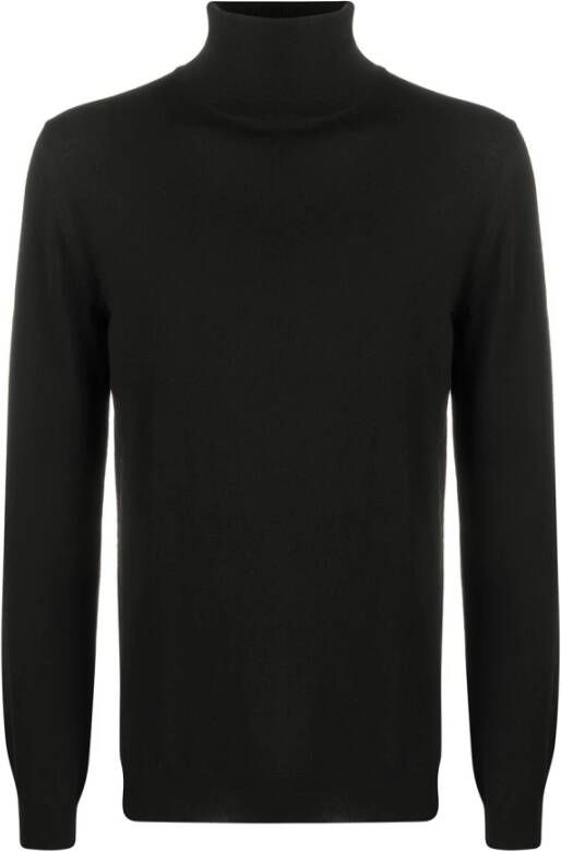 Zanone Turtlenecks Zwart Heren