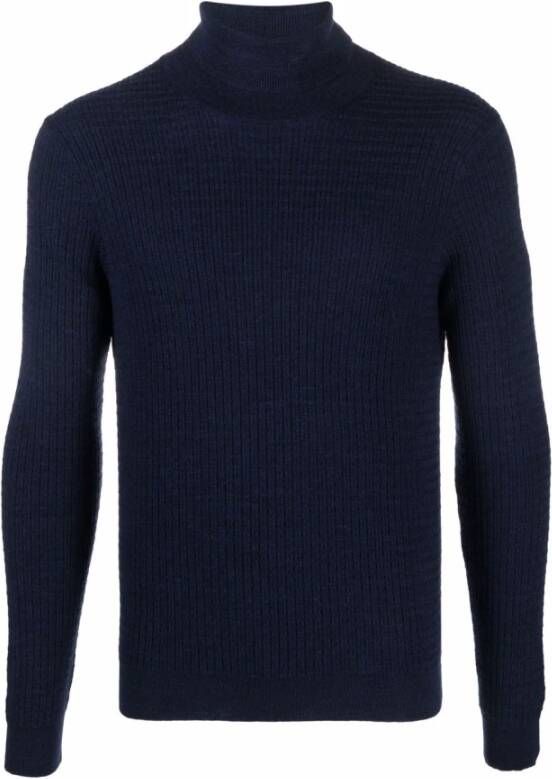 Zanone Jersey Blauw Heren
