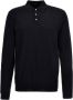 Zanone Long Sleeve Tops Zwart Heren - Thumbnail 1
