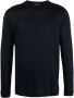 Zanone Long Sleeve Tops Zwart Heren - Thumbnail 1