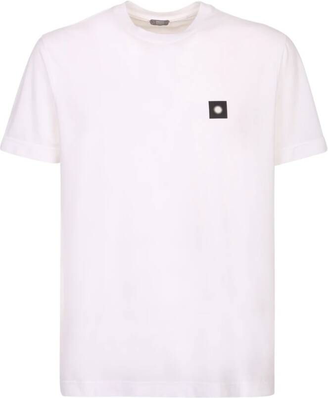 Zanone Patch T-shirt White Heren