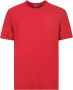 Zanone Rollneck T-shirt Rood Heren - Thumbnail 1