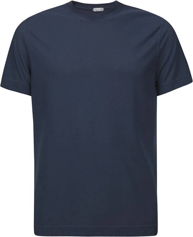 Zanone T-shirts en polos blauw Heren