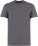 Zanone Grijze Katoenen T-Shirt Gray Heren - Thumbnail 1