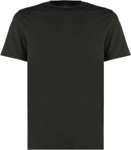Zanone T-Shirts Groen Heren