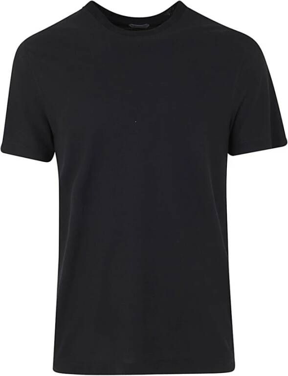 Zanone T-Shirts Zwart Heren