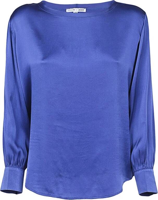 Zero C Blouses Blauw Dames