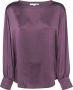 Zero C Blouses Purple Dames - Thumbnail 1