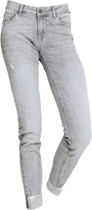 Zhrill Skinny Jeans Nova Grey Gray Dames