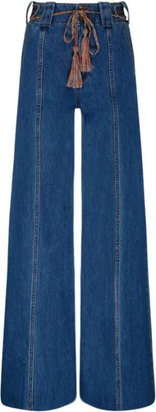 Zimmermann Schitterend Blauw Katoenen Jeans Blue Dames