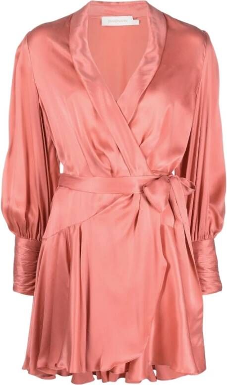 Zimmermann Kort dagkjole Roze Dames