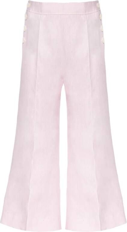 Zimmermann Wide Trousers Roze Dames