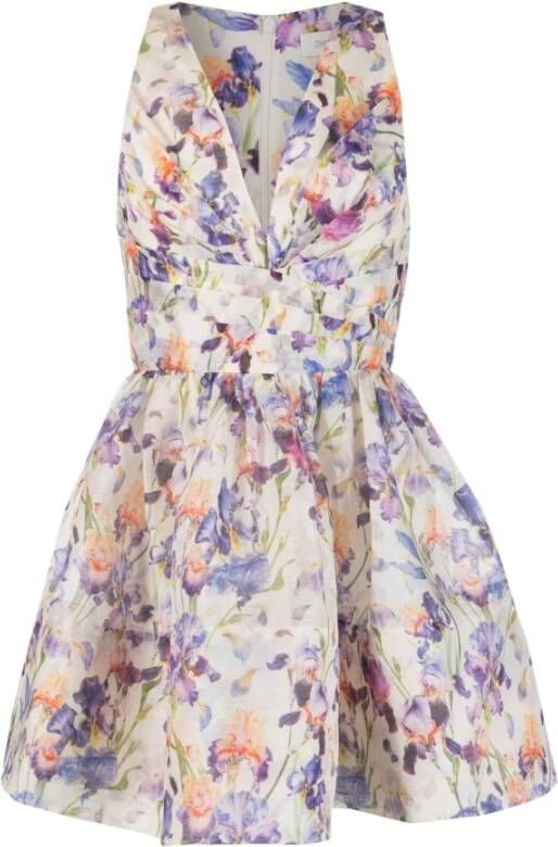 Zimmermann Party Dresses Meerkleurig Dames