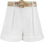 Zimmermann Short Shorts Wit Dames - Thumbnail 1