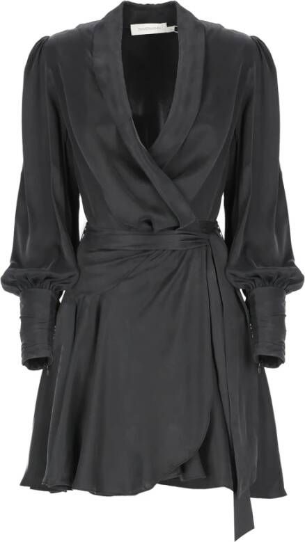 Zimmermann Wrap Dresses Zwart Dames