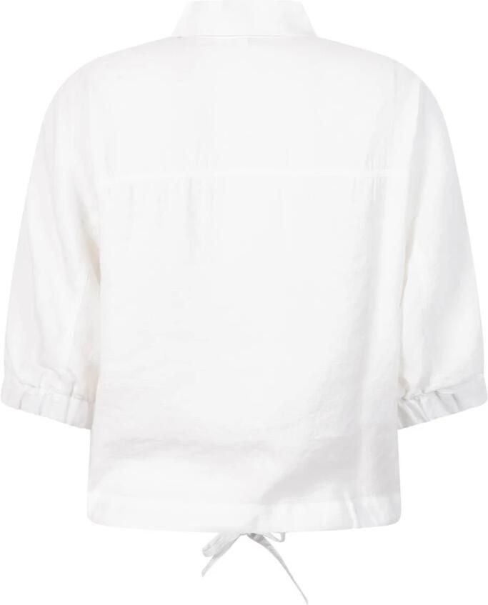 Zoso Korte Mouw Lisa Blouse White Dames - Foto 4