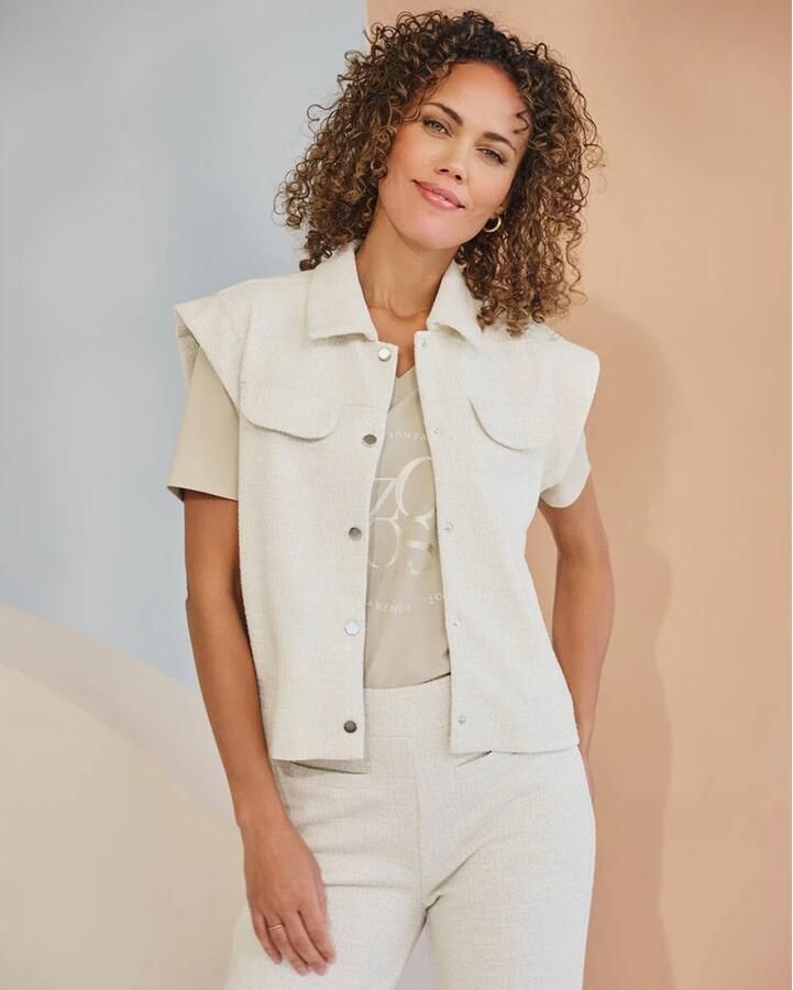 Zoso Stijlvolle Josine Jas White Dames - Foto 3