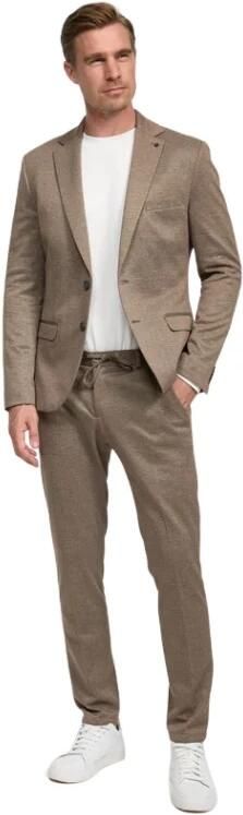 Zuitable Taupe Dinick blazer voor heren Beige Heren - Foto 4