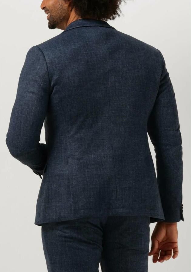 Zuitable Heren Navy Blue Colbert Jas Blue Heren - Foto 2