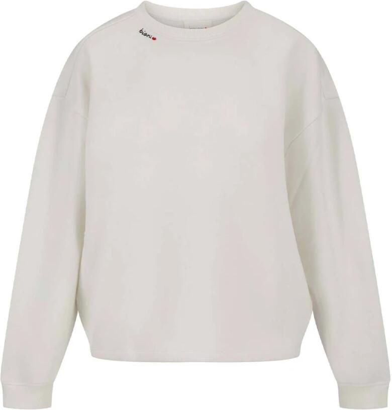 Zusss Gedrukte Trui White Dames