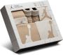 Jordan 5-Piece Core Gift Set vijfdelige boxset met rompertjes voor baby's Bruin - Thumbnail 2