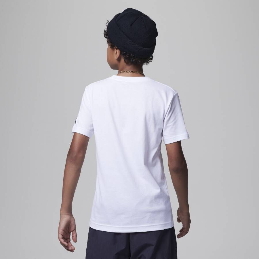 Jordan Air 4 Gridlock Tee T-shirt voor kids Wit