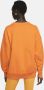 Jordan Air Sweatshirt met ronde hals voor dames Oranje - Thumbnail 2