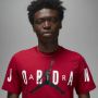 Jordan Air T-shirt met stretch voor heren Rood - Thumbnail 2