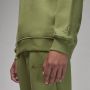 Jordan Air Wordmark sweatshirt van fleece met ronde hals voor heren Groen - Thumbnail 4