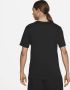 Jordan Air Wordmark T-shirt Zwart Wit Rood Black Heren - Thumbnail 3