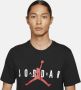 Jordan Air Stretch Crew T-shirts Kleding black white black maat: XL beschikbare maaten:S M L XL - Thumbnail 9