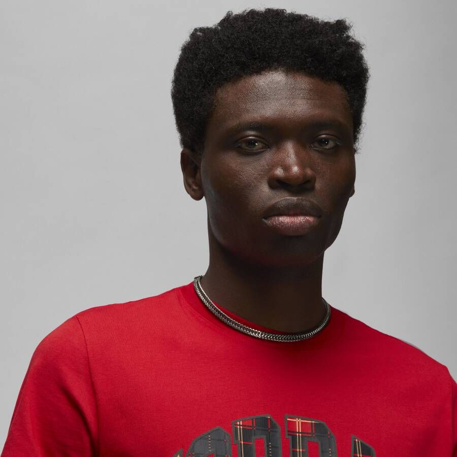Jordan Brand Holiday T-shirt voor heren Rood