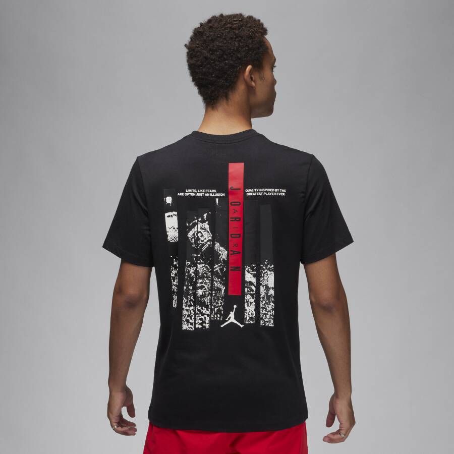Jordan Brand T-shirt met graphic voor heren Zwart