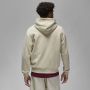 Jordan Essentials Fleece Hoodie Rattan Wit Beige Heren - Thumbnail 2