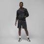 Jordan All Over Print Fleece Hoodie Black Heren - Thumbnail 7