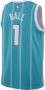 Jordan Charlotte Hornets Icon Edition 2022 23 Swingman Dri-FIT NBA-jersey voor heren Blauw - Thumbnail 2