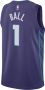 Jordan Charlotte Hornets Statement Edition Swingman Dri-FIT NBA jersey voor heren Paars - Thumbnail 2