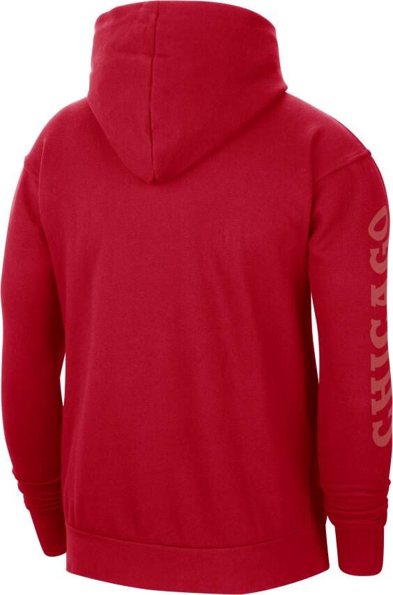 Jordan Chicago Bulls Courtside Statement Edition NBA-fleecehoodie voor heren Rood - Foto 2