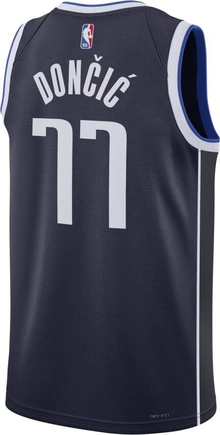 Jordan Dallas Mavericks Statement Edition Swingman Dri-FIT NBA-jersey voor heren Blauw - Foto 2
