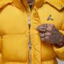 Jordan Waterafstotende Pufferjas met Capuchon Yellow Heren - Thumbnail 4