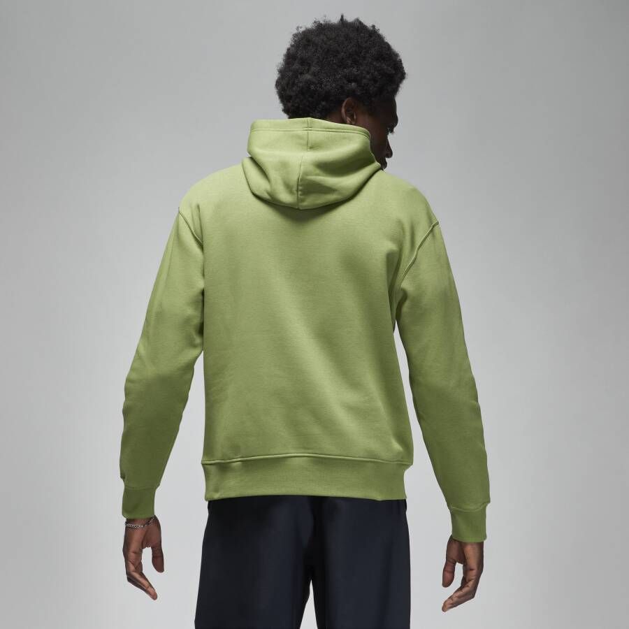 Jordan Brooklyn Fleece hoodie met print voor heren Groen