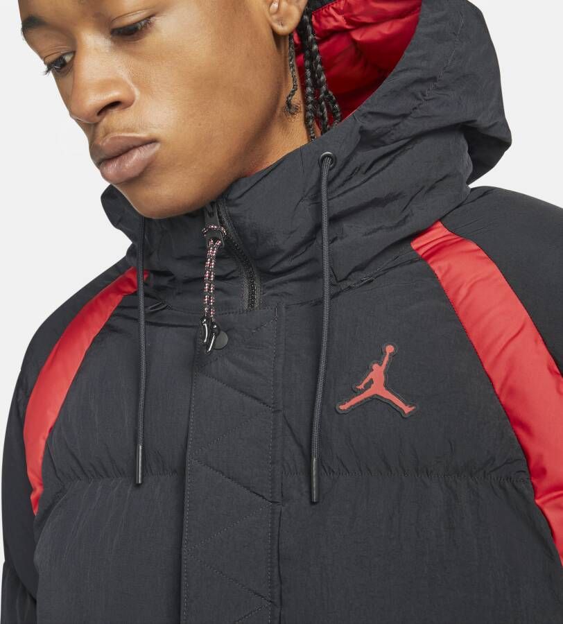 Jordan Essentials Gewatteerd herenjack Zwart