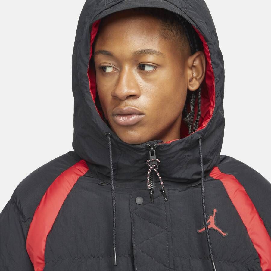 Jordan Essentials Gewatteerd herenjack Zwart